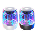 Enceintes portables Bluetooth Colonne Haut-parleur Bluetooth sans fil Basse puissante Radio avec lumière LED à couleur variable