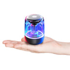 Enceintes portables Bluetooth Colonne Haut-parleur Bluetooth sans fil Basse puissante Radio avec lumière LED à couleur variable