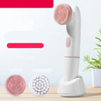 Nettoyant Visage Électrique en Silicone, Brosse Nettoyante pour le Visage, Instrument de Beauté Nettoyant de Pores