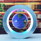 Globe LED Rond Mappemonde Flottant Lévitation Magnétique Lumière Anti-Gravité Magique