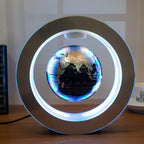 Globe LED Rond Mappemonde Flottant Lévitation Magnétique Lumière Anti-Gravité Magique