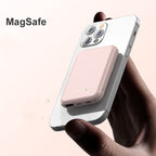 Mini Power Bank Portable Magnétique Sans Fil à Charge Rapide 5000 mAh