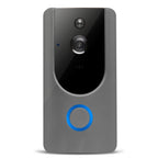 Sonnette vidéo intelligente WiFi Interphone visuel avec carillon Vision nocturne Caméra de sécurité sans fil IP pour porte