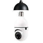Caméra WiFi 1080P Ampoule 4X Zoom Caméra E27 Maison 5GWiFi Moniteur d'alarme