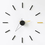 Wozoom House Quasi Background Wall Decoration Clock Wall Clock Living Room Nordic Light Luxury Clock Wall Hanging Creative Modern Style