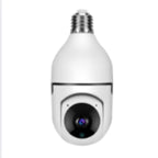 Caméra WiFi 1080P Ampoule 4X Zoom Caméra E27 Maison 5GWiFi Moniteur d'alarme