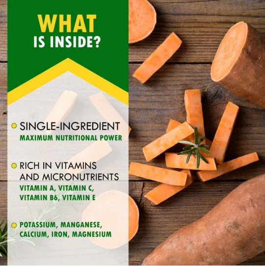 Sweet Potato Chips Treats For Dogs 10.6 Oz 300 G