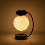 Veilleuse LED Lune 3D Lampe Flottante Rotative à Lévitation Magnétique Sans Fil Pour École Bureau Librairie Décoration de Maison