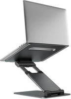 Support d'ordinateur portable Support de bureau réglable en alliage d'aluminium Rotation à 360 degrés