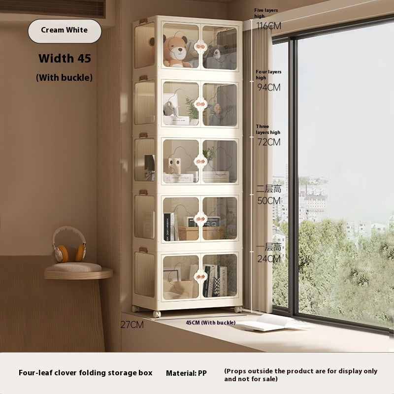 Space Storage Bedroom Balcony Rack Cabinet