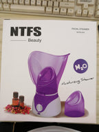 Machine à vapeur faciale Nettoyant pour pores Brume Vaporisateur de vapeur Spa Sauna Soin de la peau Nettoyage en profondeur