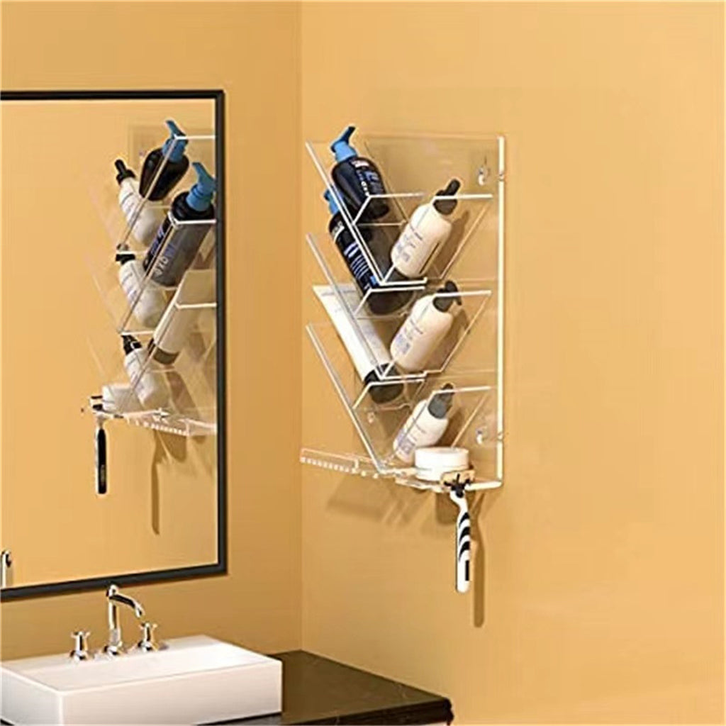 Rangement parfum Salle de bain Étagère de rangement pour salle de bain