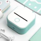 Mini imprimante d'étiquettes thermique portable Imprimante photo de maison Imprimante de questions incorrectes pour étudiants Mini imprimante d'étiquettes compatible Bluetooth Étiquette de prix