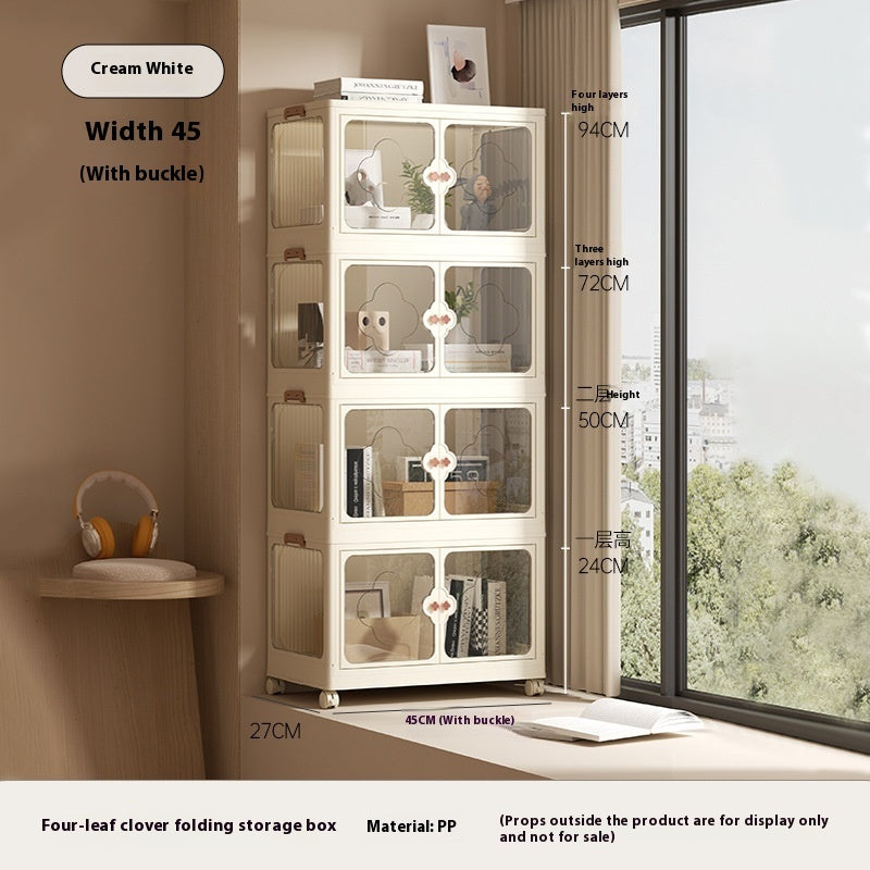 Space Storage Bedroom Balcony Rack Cabinet